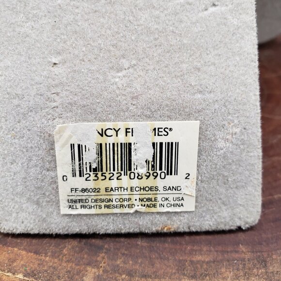 Vintage Fancy Frames Earth Echoes Fossil Leaf Photo Frame – Stone Look Nature De - Picture 8 of 8